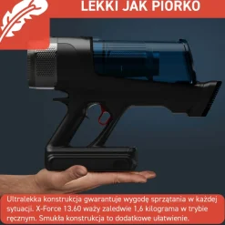 Odkurzacz bezprzewodowy, Tefal X-Force Flex 13.60, 150 AW, 60 min, aktywne mopowanie