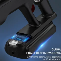 Odkurzacz bezprzewodowy, Tefal X-Force Flex 13.60, dla alergików