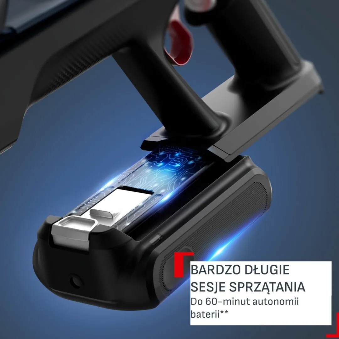 Odkurzacz bezprzewodowy, Tefal X-Force Flex 10.80, mopowanie