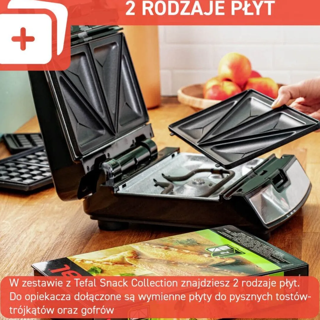 Opiekacz TEFAL SNACK COLLECTION SW852D12