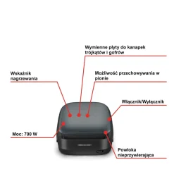 Opiekacz TEFAL SNACK COLLECTION SW862BF0