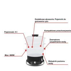 Parowar Tefal Ultracompact VC2048