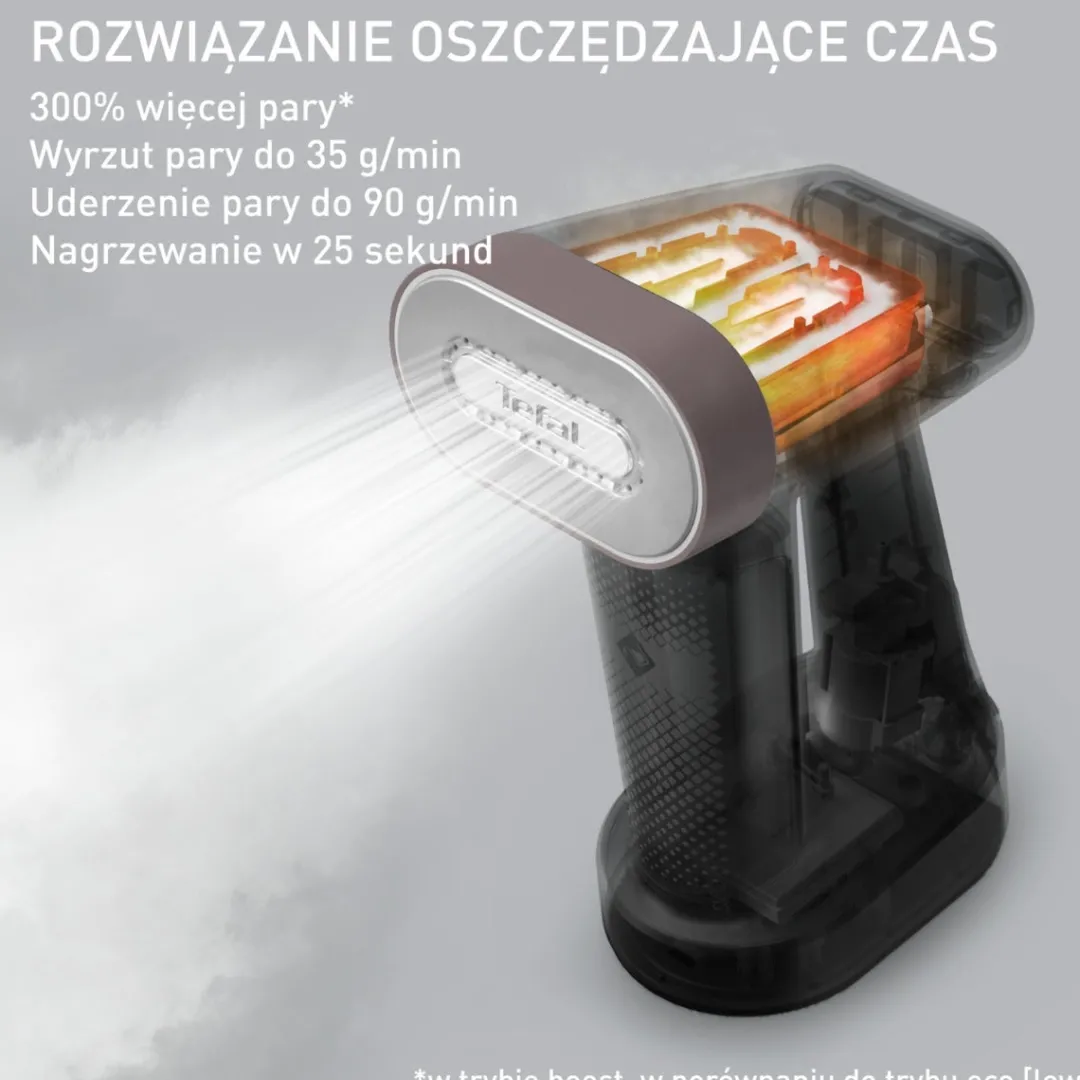 Parownica do ubrań Tefal Pure Force 2w1, 1800W
