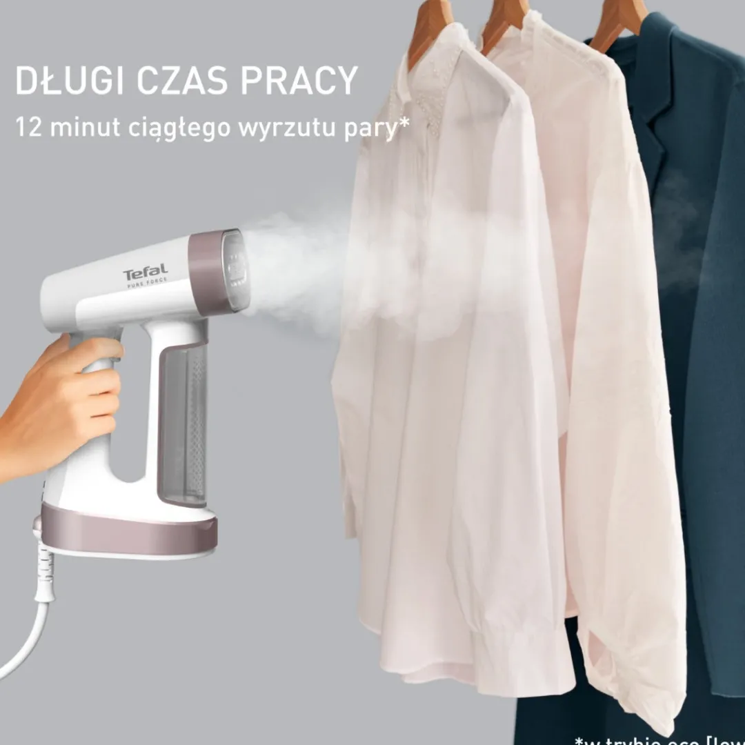 Parownica do ubrań Tefal Pure Force 2w1, 1800W