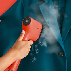 Parownica do ubrań, Tefal Pure Pop, kompaktowa, 1300 W, czerwona