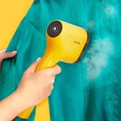 Parownica do ubrań, Tefal Pure Pop, kompaktowa, 1300 W, żółta