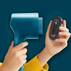 Parownica do ubrań, Tefal Pure Pop, kompaktowa, 1300 W, granatowa