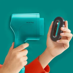 Parownica do ubrań, Tefal Pure Pop, kompaktowa, 1300 W, turkusowa