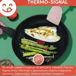 Patelnia ceramiczna TEFAL RENEW BLACK 20cm