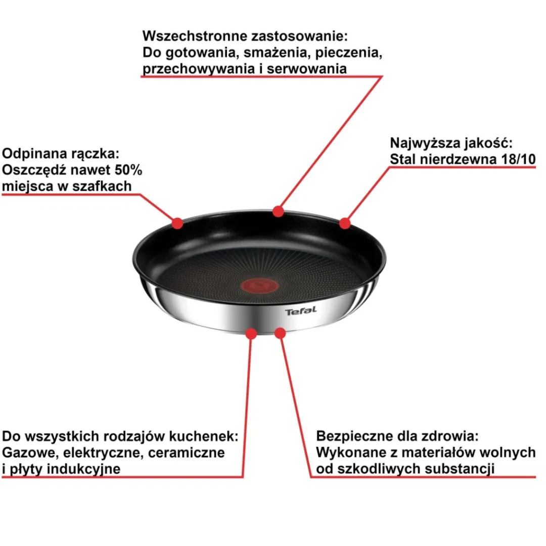 Patelnia 24 cm TEFAL INGENIO EMOTION