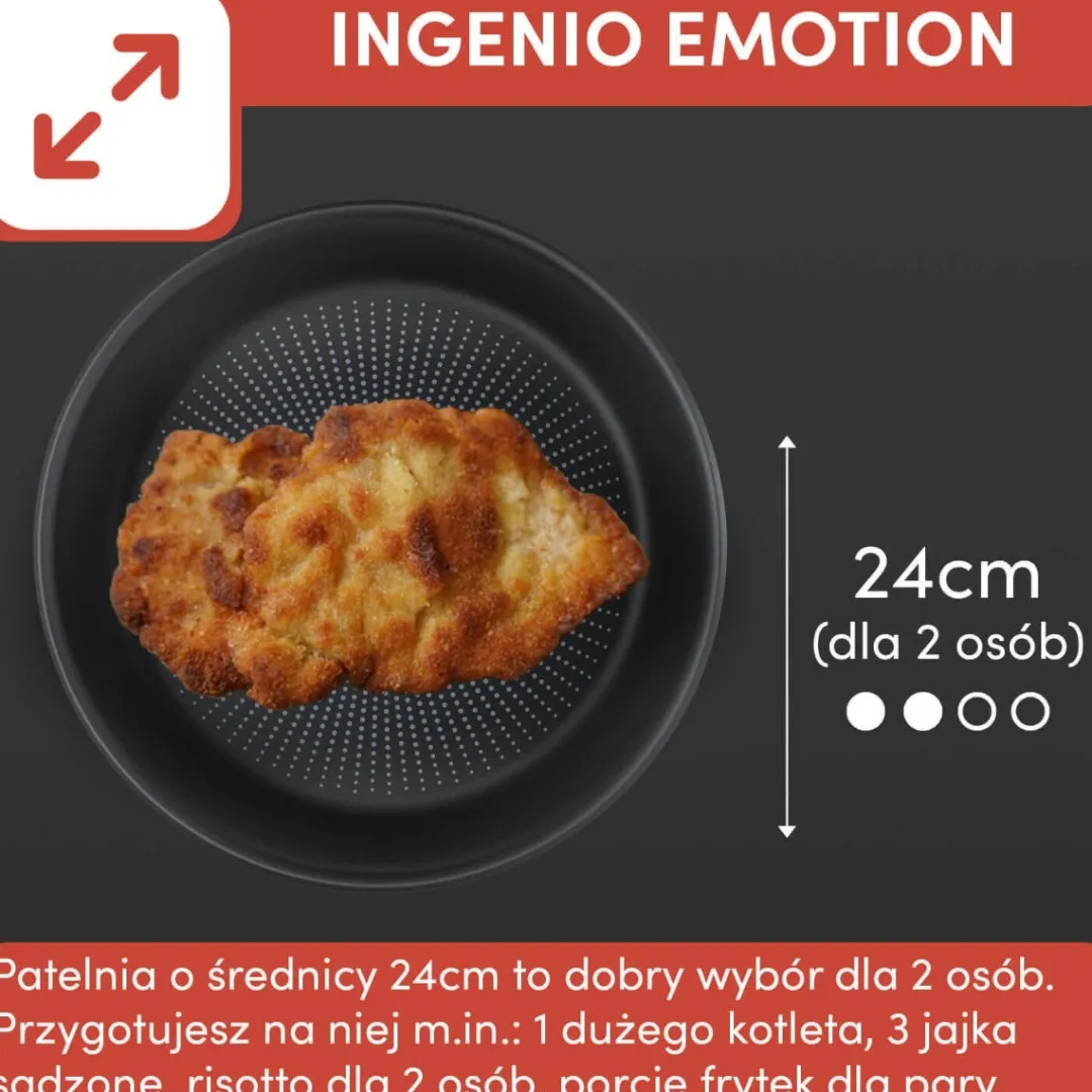Patelnia 24 cm TEFAL INGENIO EMOTION