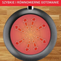 Patelnia do naleśników Tefal Dark Essential 25 cm