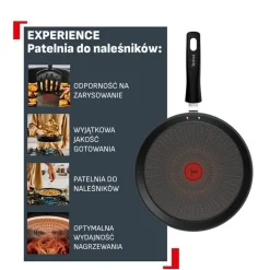 Patelnia do naleśników Tefal Experience 25cm Fusion Core