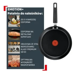 Patelnia do ryb TEFAL Emotion+ 36x26 cm