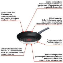 Patelnia grillowa TEFAL DAILY COOK 26cm