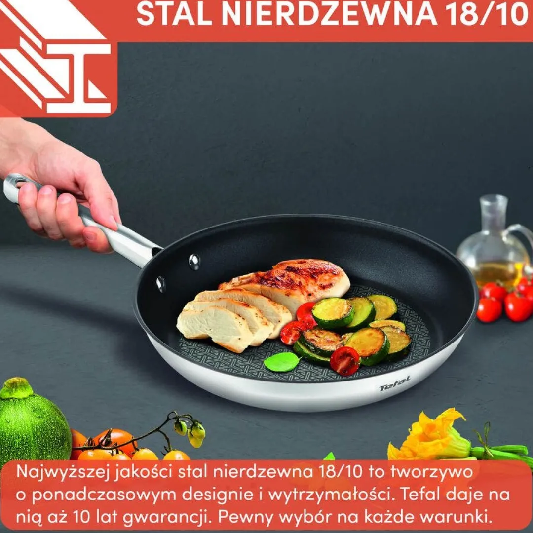 Patelnia grillowa TEFAL DUETTO+ 26cm