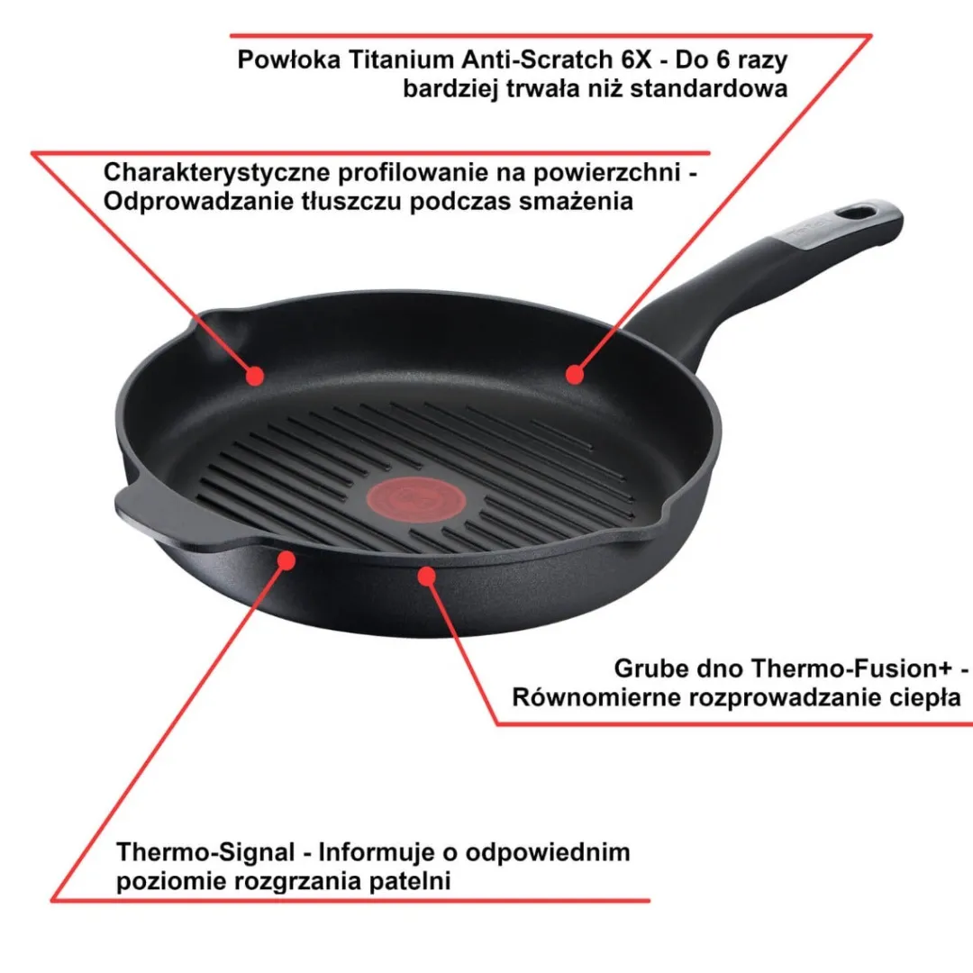 Patelnia grillowa Tefal Unlimited 26cm
