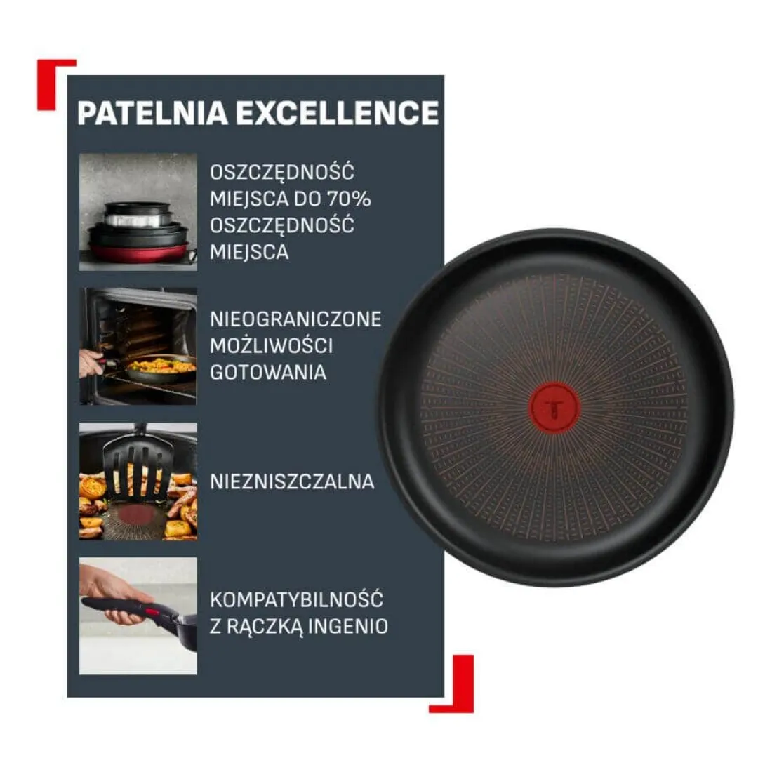 Patelnia Tefal Ingenio Excellence+ 26 cm Fusion Core