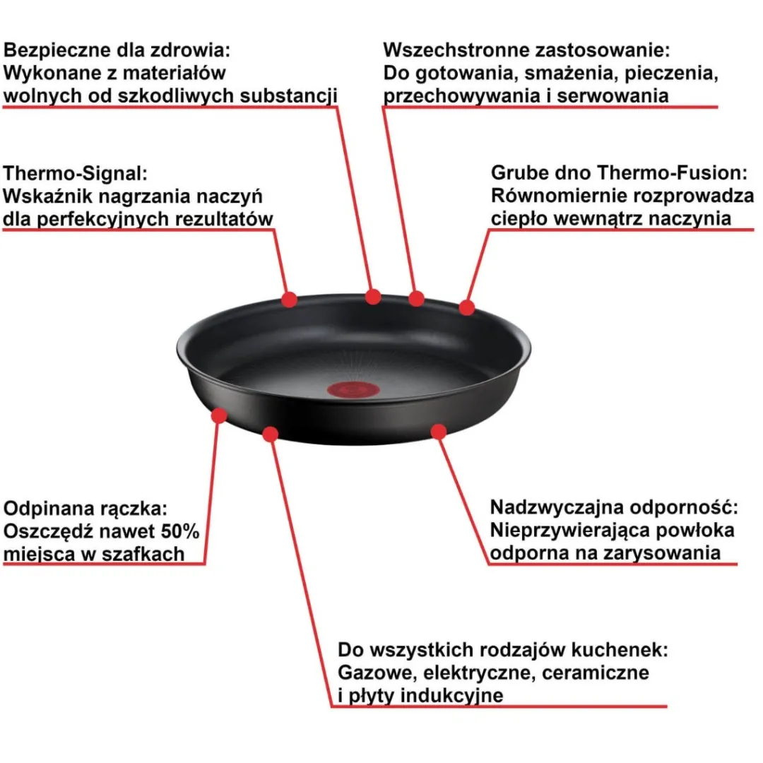 Patelnia TEFAL INGENIO UNLIMITED 24cm