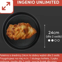 Patelnia TEFAL INGENIO UNLIMITED 24cm