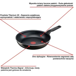 Patelnia TEFAL XL INTENSE 24cm