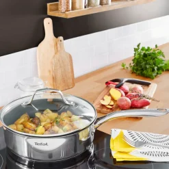 Patelnia z pokrywką TEFAL Infinite 24 cm