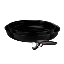 2 Patelnie ceramiczne Tefal Ingenio Excellence Ceramic 24/28cm