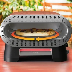 Piec do pizzy elektryczny TEFAL Pizza Pronto JM600TE0 obrotowy kamień 2600W