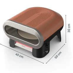 Piec do pizzy elektryczny TEFAL Pizza Pronto JM600TE0 obrotowy kamień 2600W