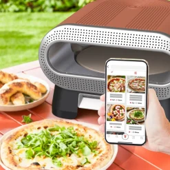 Piec do pizzy elektryczny TEFAL Pizza Pronto JM600TE0 obrotowy kamień 2600W