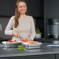 Pojemnik na żywność ze stali nierdzewnej TEFAL MASTERSEAL 500 ml