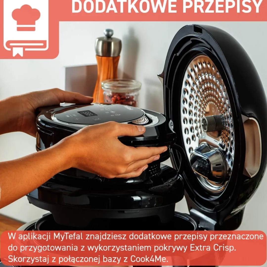Pokrywa do zapiekania TEFAL Extra Crisp EY1508 do Cook4Me