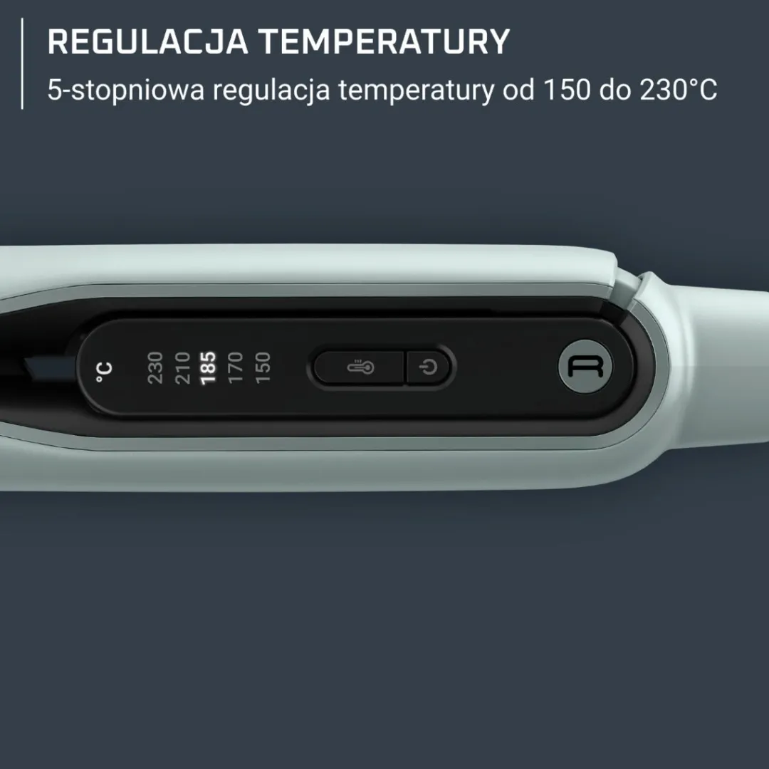 Prostownica do włosów Rowenta Thermoglide SD5120 powłoka tytanowa