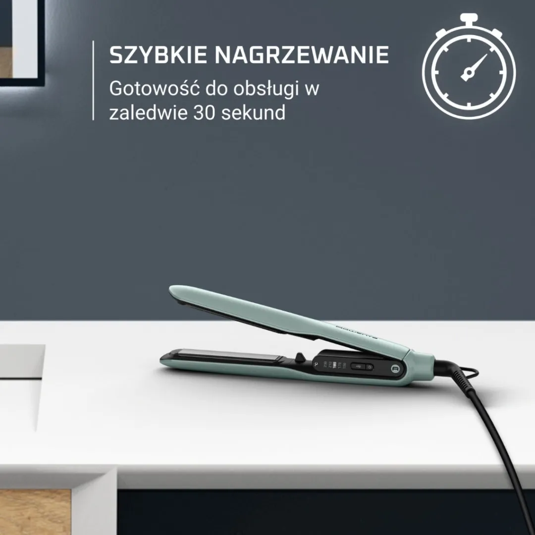Prostownica do włosów Rowenta Thermoglide SD5120 powłoka tytanowa