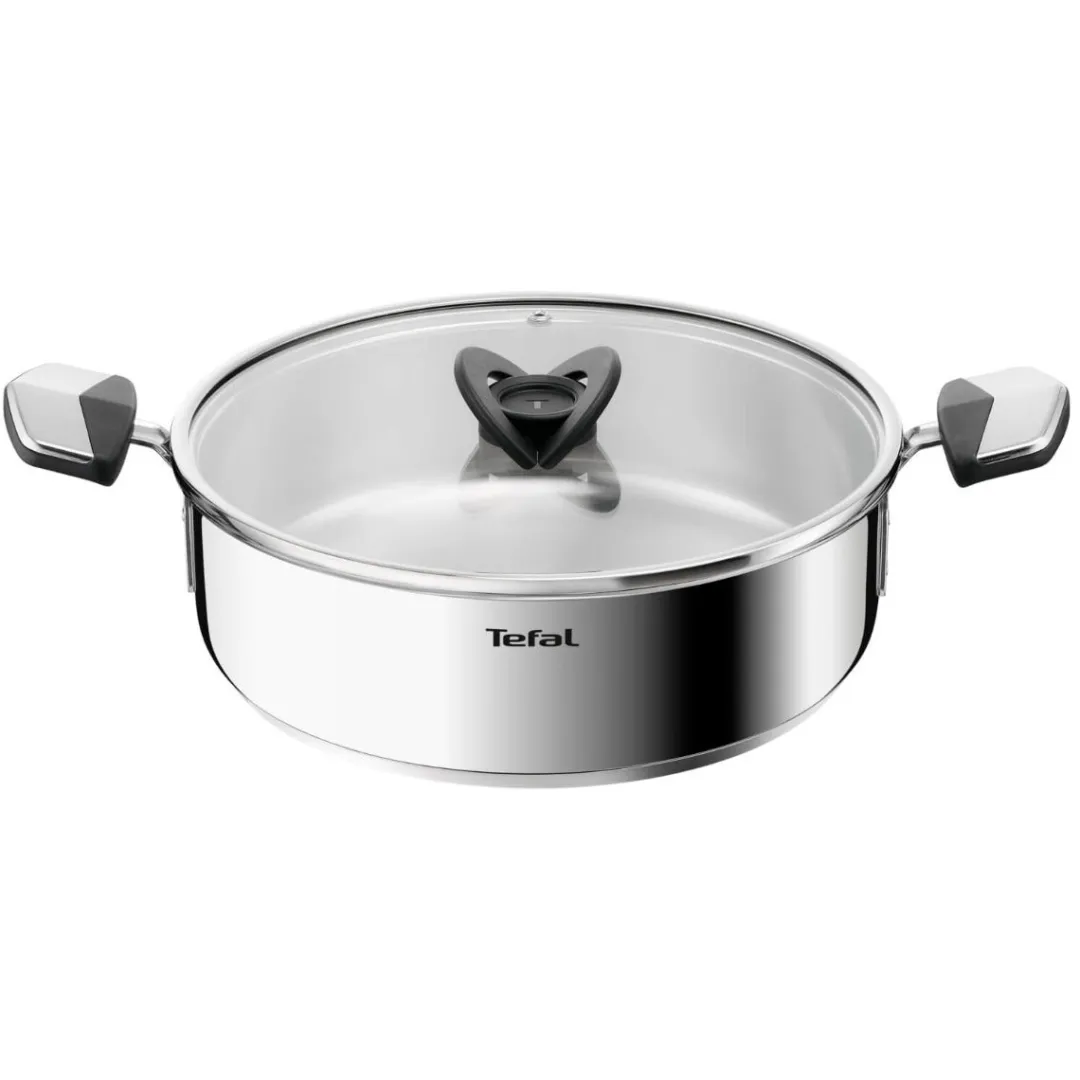 Płytki garnek z pokrywką TEFAL Emotion+ 3,5 l 24 cm