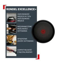 Rondel Tefal Ingenio Excellence+ 20 cm Fusion Core
