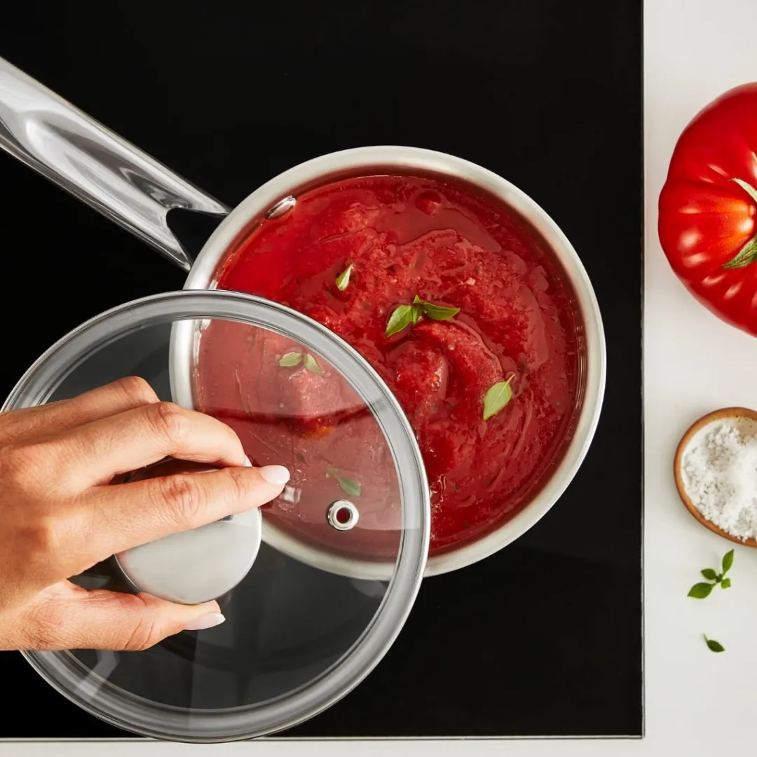 Rondel, Tefal Minis, 1lL, 14cm, pokrywka