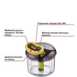 Rozdrabniacz chopper TEFAL 900ml