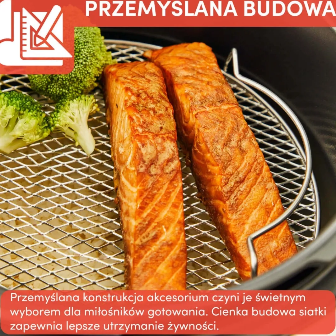 Ruszt 2w1 separator do Multicookera Cook4Me rozdzielacz dwa poziomy stal