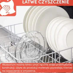 Ruszt 2w1 separator do Multicookera Cook4Me rozdzielacz dwa poziomy stal