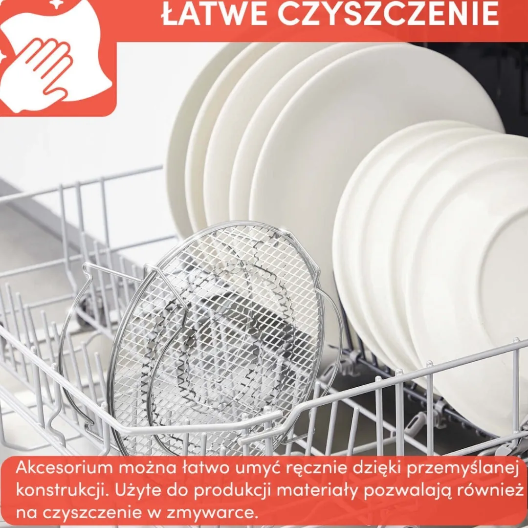 Ruszt 2w1 separator do Multicookera Cook4Me rozdzielacz dwa poziomy stal
