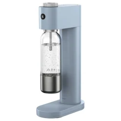 Saturator do wody gazowanej WMF Element One stalowy niebieski butelka 750ml
