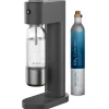 Saturator do wody gazowanej WMF Element One stalowy czarny butelka 750ml
