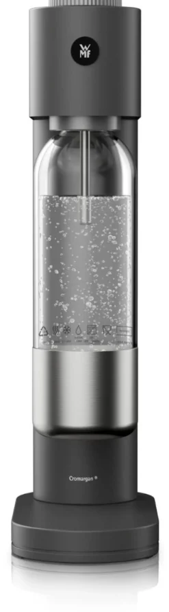 Saturator do wody gazowanej WMF Element One stalowy czarny butelka 750ml