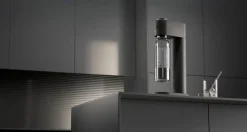 Saturator do wody gazowanej WMF Element One stalowy czarny butelka 750ml