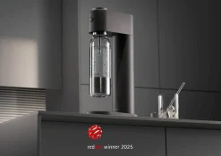 Saturator do wody gazowanej WMF Element One stalowy czarny butelka 750ml