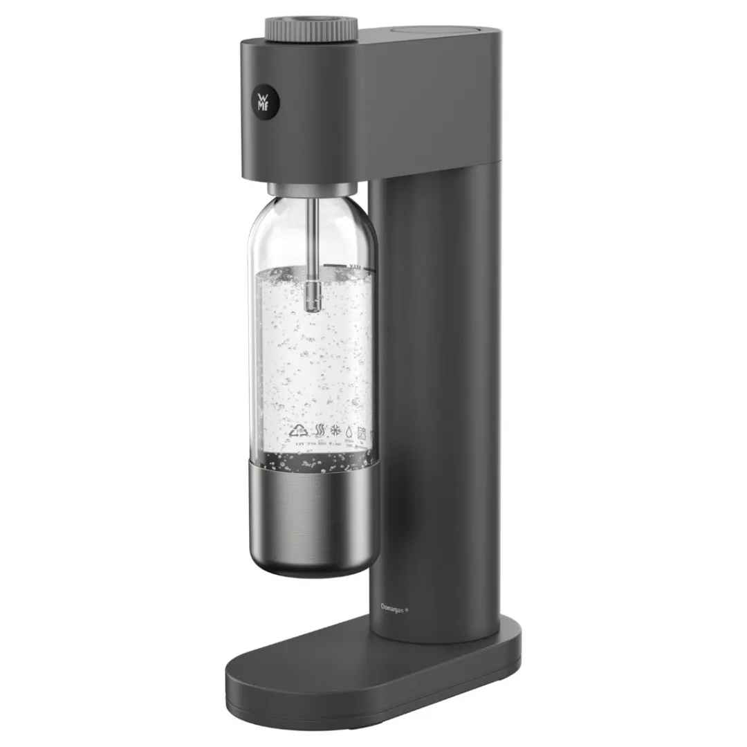 Saturator do wody gazowanej WMF Element One stalowy czarny butelka 750ml