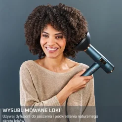 Suszarka do włosów Rowenta Maestria For You HY9430 1800W jonizacja zestaw