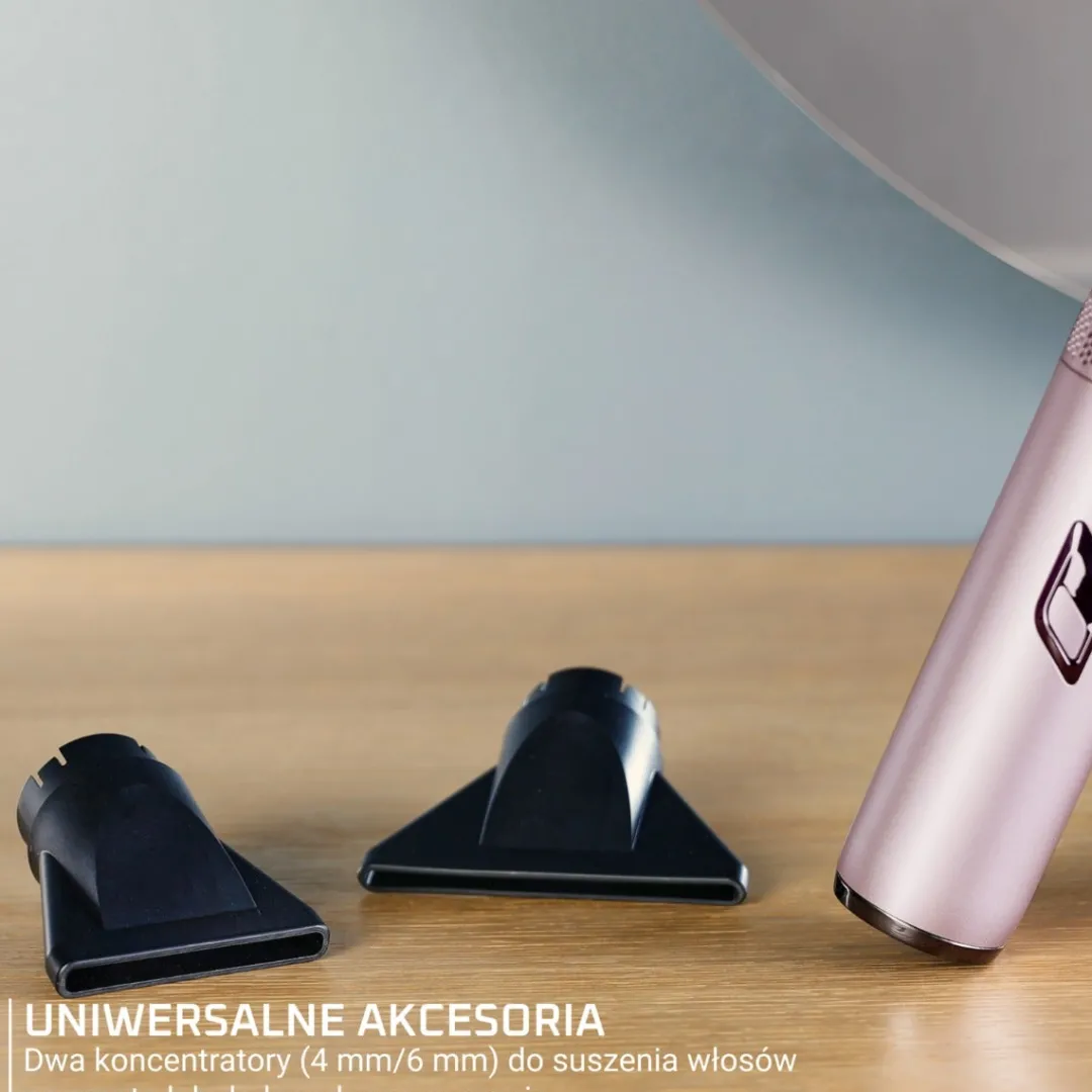Suszarka do włosów Rowenta Nano Fold, jonizacja, składana, 3 poziomy