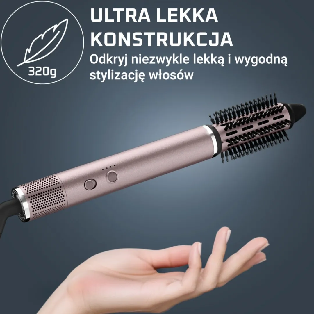 Suszarko-lokówka ceramiczna Rowenta Air Nano UB9B20 zestaw do stylizacji